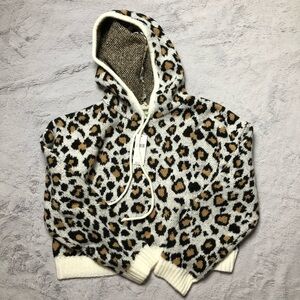 Anthropologie Ginny Leopard Pullover
